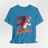 Boonboomger Red Tee Custom Graphic Art Cosplay Shirts Rangers Retro Vintage 90s