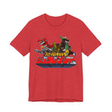 Zyurangers Mechas  Tee Super Sentai T Shirt Custom Graphic Art Cosplay Shirts Rangers Retro Vintage 90s