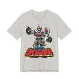 Dairanger Kiba Warrior Tee Custom Graphic Art Cosplay Shirts Rangers Retro Vintage 90s