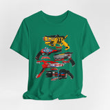 Sentai Blasters Tee Super Sentai T Shirt Custom Graphic Art Cosplay Shirts  Retro Vintage 90s