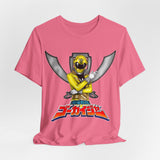 Gokai Yellow Tee Super Sentai T Shirt Custom Graphic Art Cosplay Shirts Rangers Retro Vintage 90s