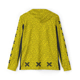 Abaranger Yellow Hoodie (Full Print) Lightweight, Breathable, workout, pull over, fitness Hoodie Super Sentai Custom
