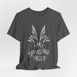 Howling Wolf Tee  Custom Graphic Art Cosplay Shirts Rangers Retro Vintage 90s
