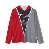 Ryusoulger Ryusoul Red Hoodie (Full Print) Lightweight, Breathable, workout, pull over, fitness Hoodie (Full Print) Super Sentai Custom