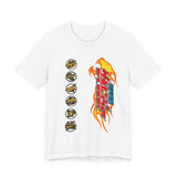 Gaoranger Team Tee Custom Graphic Art Cosplay Shirts Rangers Retro Vintage 90s