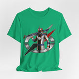 Boukenger Silver Ranger Tee Super Sentai T Shirt Custom Graphic Art Cosplay Shirts Rangers Retro Vintage 90s