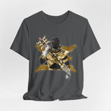 Gold Ranger Tee Super Sentai T Shirt Custom Graphic Art Cosplay Shirts Rangers Retro Vintage 90s