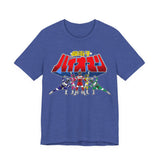 Bioman Team Tee Custom Graphic Art Cosplay Shirts Rangers Retro Vintage 90s