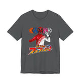 Boonboomger Red Tee Custom Graphic Art Cosplay Shirts Rangers Retro Vintage 90s