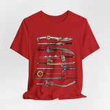 Sentai Swords Tee Super Sentai T Shirt Custom Graphic Art Cosplay Shirts Rangers Retro Vintage 90s Tee