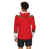 Ohranger Red Hoodie (Full Print) Lightweight, Breathable, workout, pull over, fitness Hoodie Super Sentai Custom