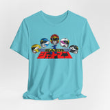 Jetman Team Tee Super Sentai T Shirt Custom Graphic Art Cosplay Shirts  Retro Vintage 90s