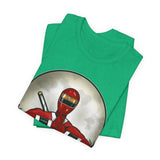Kakuranger Red Super Sentai T Shirt Custom Graphic Art Cosplay Shirts Rangers Retro Vintage 90s Tee