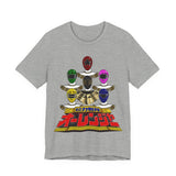 Ohranger Tee Super Sentai T Shirt Custom Graphic Art Cosplay Shirts Rangers Retro Vintage 90s