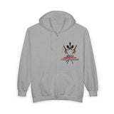Shinkenger Full Zip Hoodie Custom Graphic Art Cosplay Shirts Rangers Retro Vintage 90s