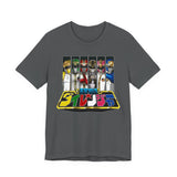 Dairanger Team Colors Tee Super Sentai T Shirt Custom Graphic Art Cosplay Shirts Power Rangers Retro Vintage 90s