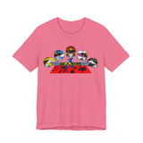 Jetman Team Tee Super Sentai T Shirt Custom Graphic Art Cosplay Shirts  Retro Vintage 90s