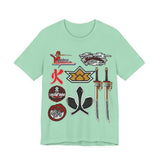Shinkenger Shiba Red Tee Super Sentai T Shirt Custom Graphic Art Cosplay Shirts Rangers Retro Vintage 90s Tee