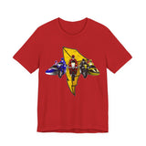 Battle Bikes Vintage Style Tee Super Sentai T Shirt Custom Graphic Art Cosplay Shirts Rangers Retro Vintage 90s
