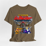 Zyuranger Mecha Tee Custom Graphic Art Cosplay Shirts Rangers Retro Vintage 90s