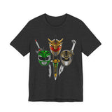 Evolution Tee Super Sentai T Shirt Custom Graphic Art Cosplay Shirts Rangers Retro Vintage 90s