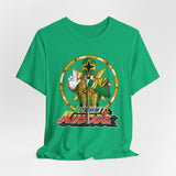 Hurricaneger Green Tee Super Sentai T Shirt Custom Graphic Art Cosplay Shirts Rangers Retro Vintage 90s
