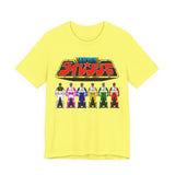 Dairanger keys Tee Super Sentai T Shirt Custom Graphic Art Cosplay Shirts Rangers Retro Vintage 90s