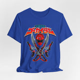 The Captain Tee Super Sentai T Shirt Custom Graphic Art Cosplay Shirts Rangers Retro Vintage 90s