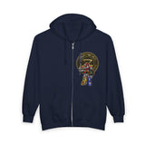 Zyuranger Full Zip Hoodie Custom Graphic Art Cosplay Shirts Rangers Retro Vintage 90s