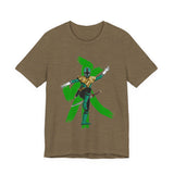 Green Samurai Dragon Ranger Tee Custom Graphic Art Cosplay Shirts Rangers Retro Vintage 90s