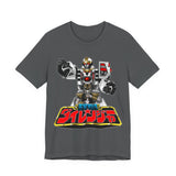 Dairanger Kiba Warrior Tee Custom Graphic Art Cosplay Shirts Rangers Retro Vintage 90s
