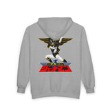 Black Condor Full Zip Hoodie Custom Graphic Art Cosplay Shirts Rangers Retro Vintage 90s