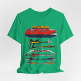 Ranger Gear Tee Super Sentai T Shirt Custom Graphic Art Cosplay Shirts Rangers Retro Vintage 90s