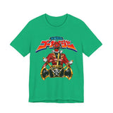Gokai Helm Tee Super Sentai T Shirt Custom Graphic Art Cosplay Shirts Rangers Retro Vintage 90s