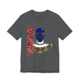 Ohranger Blue Tee Super Sentai T Shirt Custom Graphic Art Cosplay Shirts Rangers Retro Vintage 90s