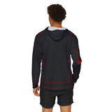 Overdrive Red Ranger Hoodie (Full Print) Lightweight, Breathable, workout, pull over, fitness Hoodie (Full Print) Super Sentai Custom
