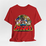 Dairanger Tee Super Sentai T Shirt Custom Graphic Art Cosplay Shirts Rangers Retro Vintage 90s