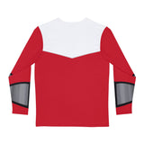 Timeranger Time Red Long Sleeve Shirt (Full Print) Custom Graphic Art Cosplay Shirts TimeForce Rangers Retro Vintage 90s