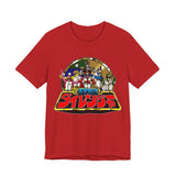 Dairanger Tee Super Sentai T Shirt Custom Graphic Art Cosplay Shirts Rangers Retro Vintage 90s