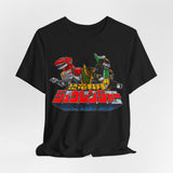 Zyurangers Mechas  Tee Super Sentai T Shirt Custom Graphic Art Cosplay Shirts Rangers Retro Vintage 90s