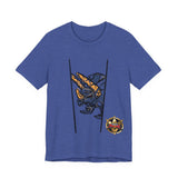 Abaranger Blue Ranger Tee Super Sentai T Shirt Custom Graphic Art Cosplay Shirts Rangers Retro Vintage 90s