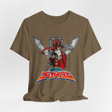 Gokaiger Gokai Red Tee Super Sentai T Shirt Custom Graphic Art Cosplay Shirts Rangers Retro Vintage 90s