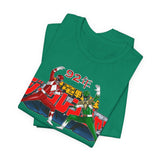 Zyuranger 1992 Tee Super Sentai T Shirt Custom Graphic Art Cosplay Shirts Rangers Retro Vintage 90s