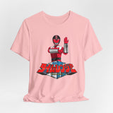 Timeranger Pink Tee Custom Graphic Art Cosplay Shirts Rangers Retro Vintage 90s