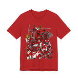 Sentai Front and Back Tee  Custom Graphic Art Cosplay Shirts Rangers Retro Vintage 90s