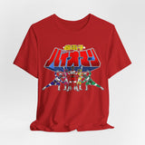 Bioman Team Tee Custom Graphic Art Cosplay Shirts Rangers Retro Vintage 90s