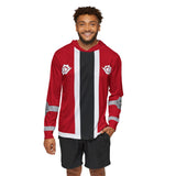 Don Brothers Red Hoodie (Full Print) Super Sentai Custom Lightweight, Breathable, Workout, Pull over, Fitness, Retro