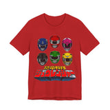 Zyuranger Team Tee Custom Graphic Art Cosplay Shirts Rangers Retro Vintage 90s