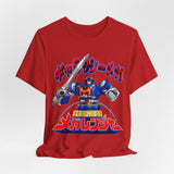 Megaranger Galaxy Mega Tee Custom Graphic Art Cosplay Shirts Rangers Retro Vintage 90s
