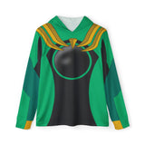 Gozyuger Green Ranger Hoodie (Full Print) Super Sentai Custom Lightweight, Breathable, Workout, Pull over, Fitness, Retro